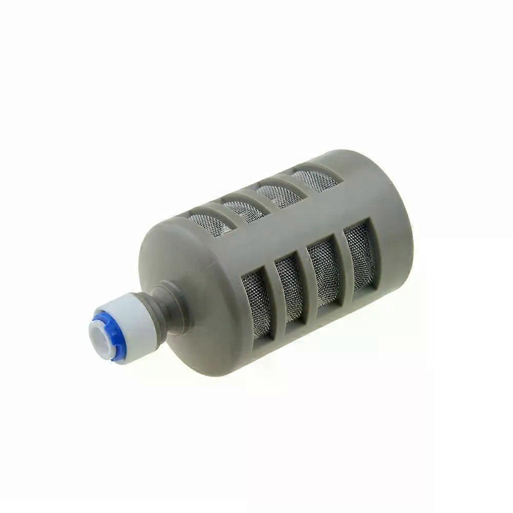 1/4 3/8 OD Hose Self-Priming Filter Head Inlet Water Pump Filter Suction Filter Water Strainer Parts RO Reverse Osmosis System