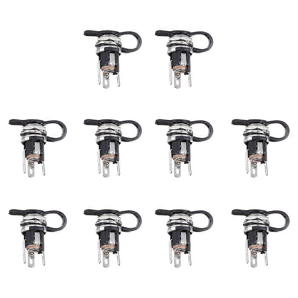 10pcs DC Power Socket Connector Adapter – Durable Outdoor Power Outlet for Electronics, Lightweight & Versatile Use