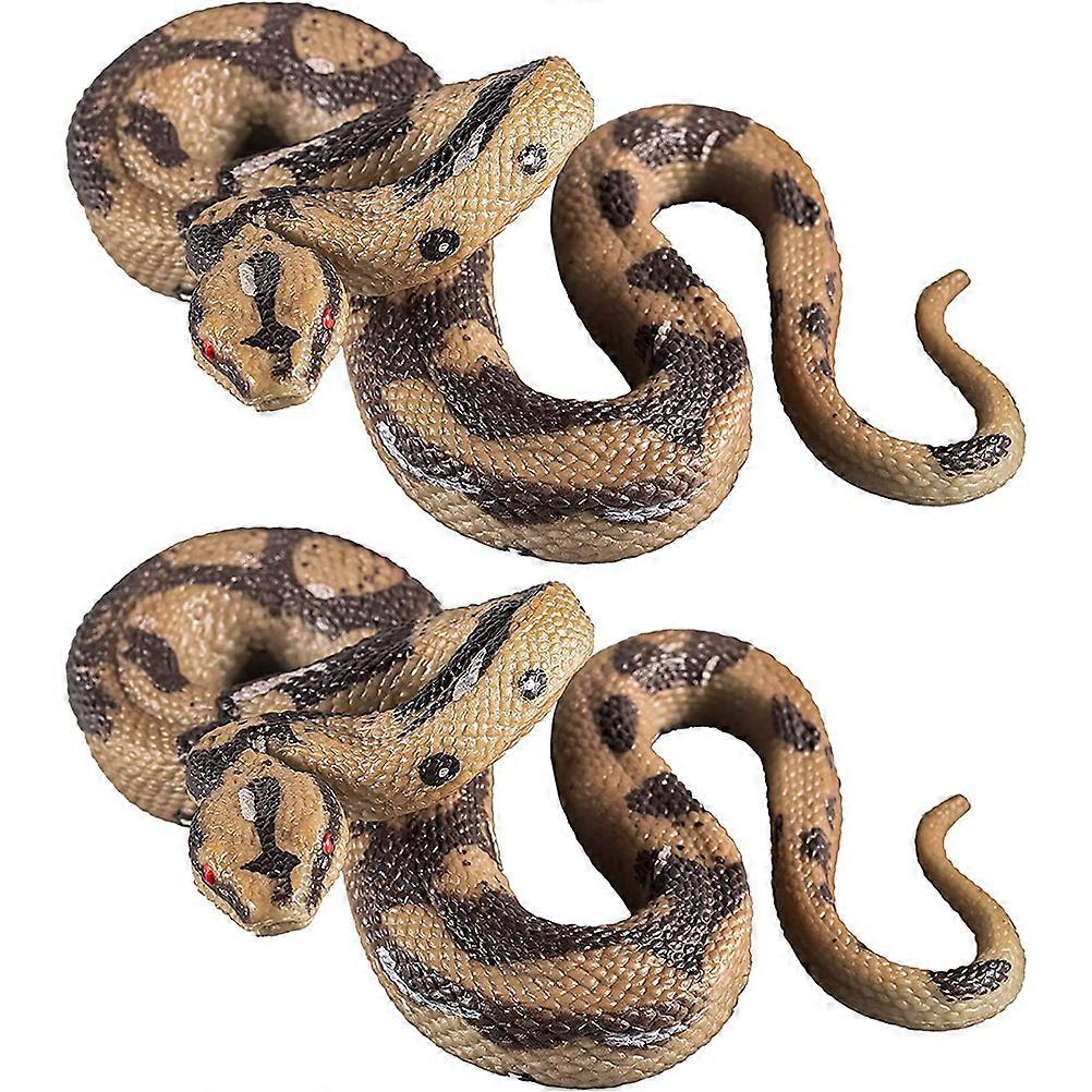 Realistic Scary Fake Snakes for Halloween Garden Decoration & Outdoor Pranks – Lifelike Models for Party Props & April Fools Day