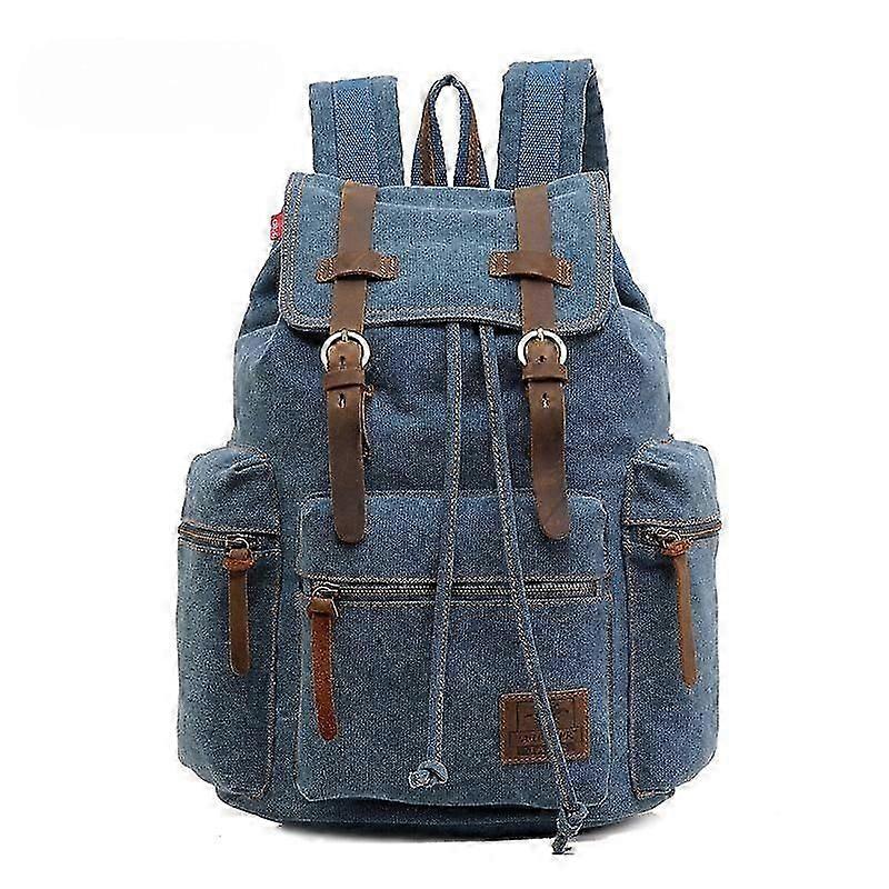 Men's backpack Women's backpack Blue backpack