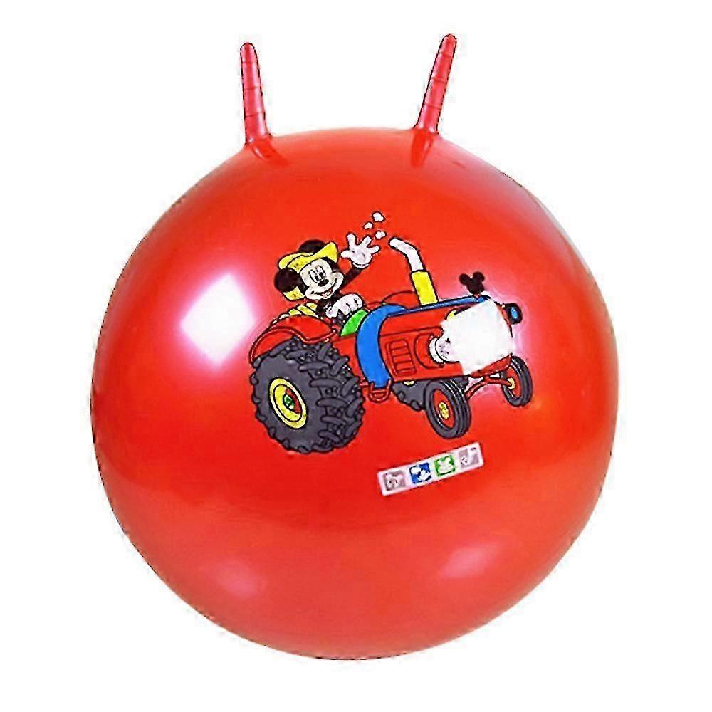 Cute Animals Pattern Inflatable Hopper Ball With Included Air Pump For Easy Setup, Adorable Design To Delight Young Hearts, Bright Colors For Indoor