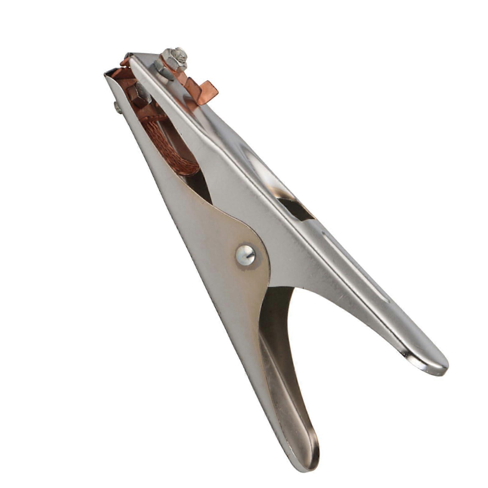 Heavy Duty Electric Welding Earth Clamp 300A for Automotive and Construction Use Multi-coloured Efficient Design