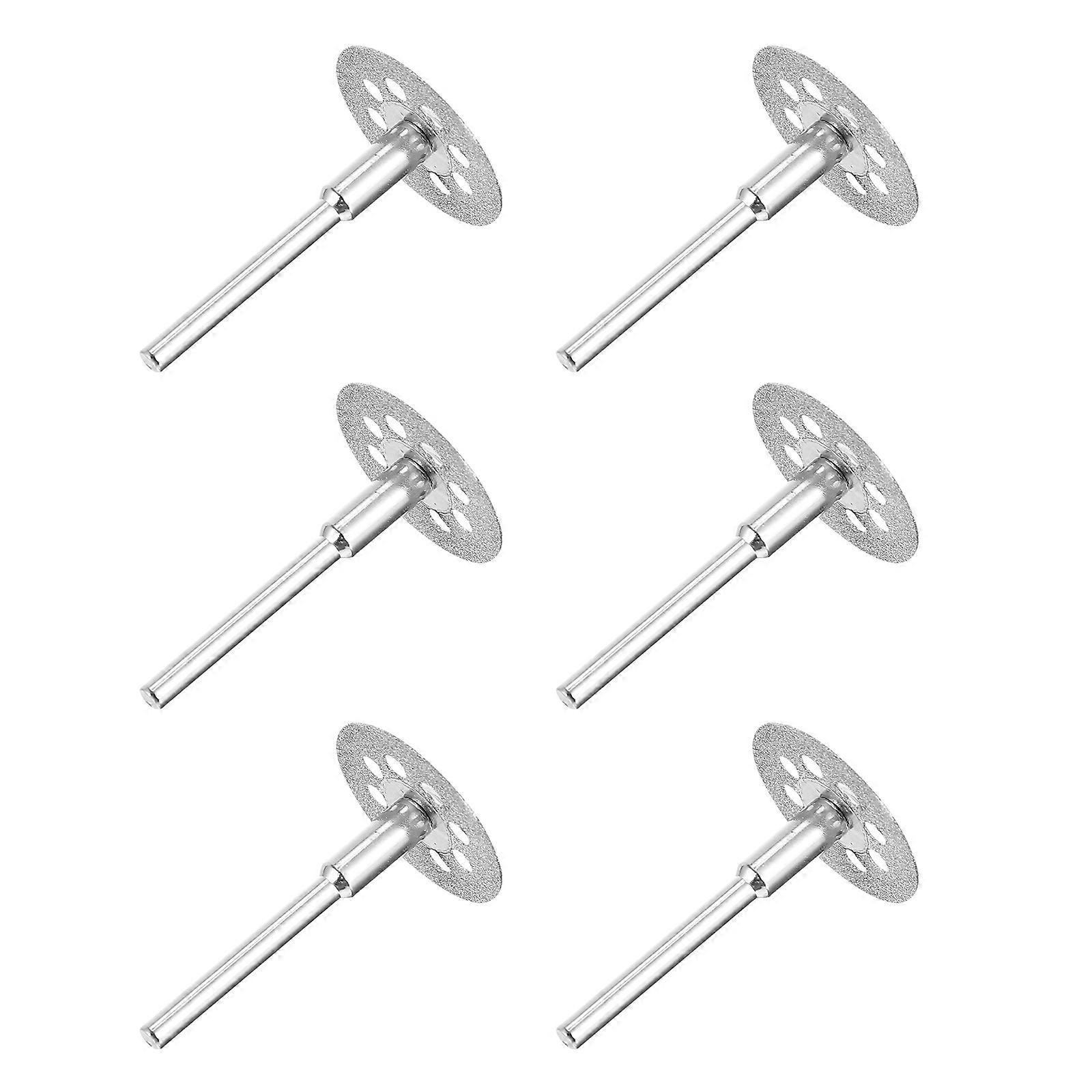Cutting Wheels 12Pcs Diamond Cut Off Discs For DIY Enthusiasts Family And Handyman Crafted In Silver Material