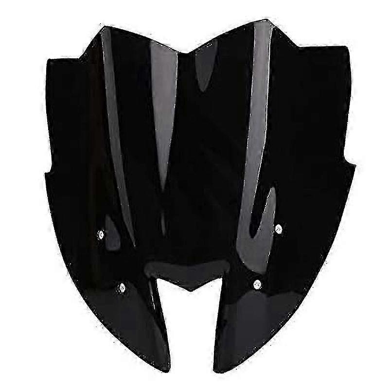 Motorcycle Black Windshield Visor for Kawasaki Z800 2012-2016 Model Universal ABS Plastic Sun Shield