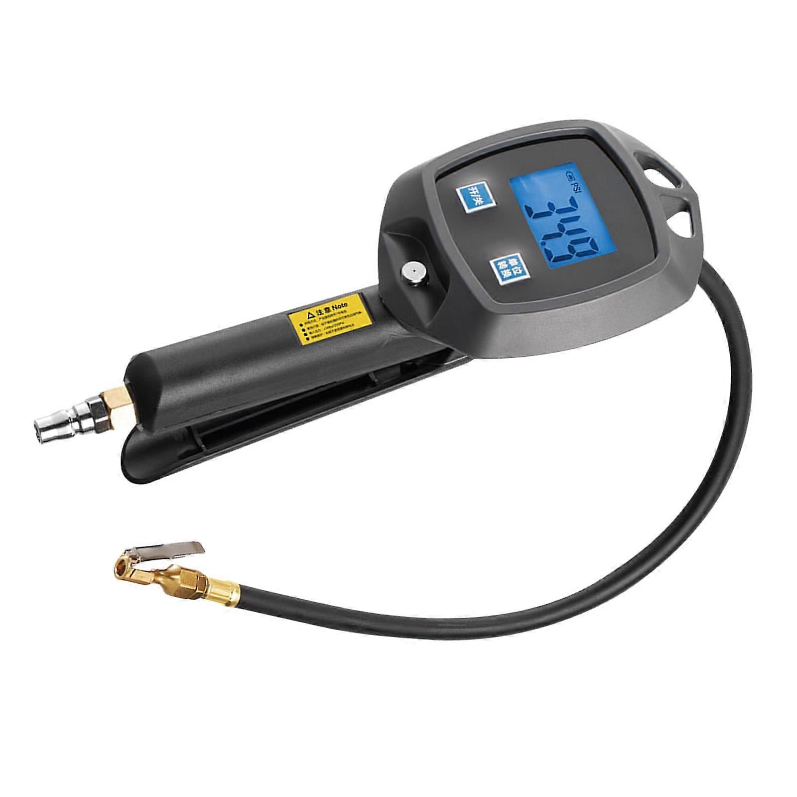 Small Digital Tyre Pressure Test with Clear LCD Display Digital Tyre Pressure Reader for Quick and Easy Readings
