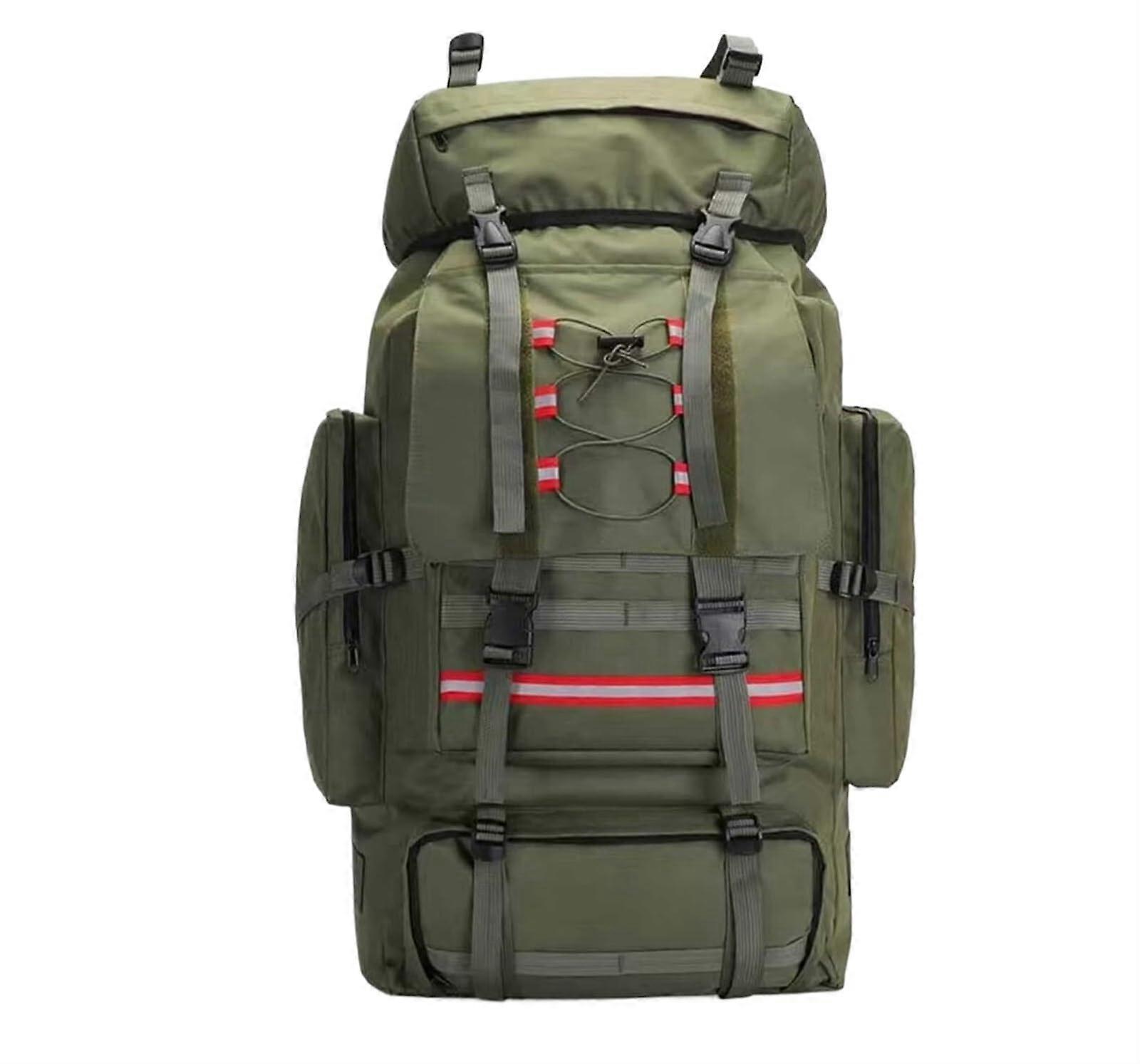 Hiking Backpack 130L Large-Capacity Survival Trekking Backpack Waterproof Scouting Travel Backpack Model D