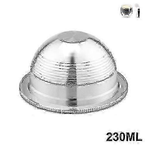 Cápsulas de café de acero inoxidable reutilizables compatibles con máquinas Nespresso Vertuo