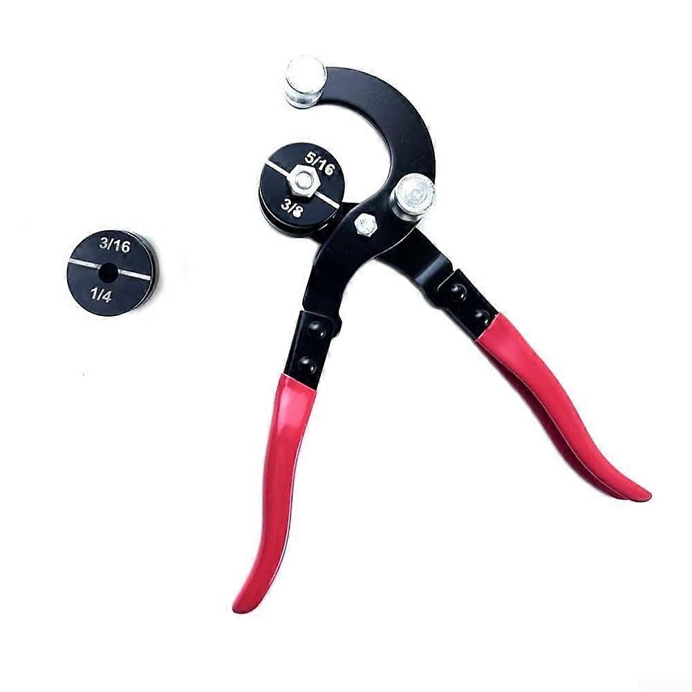 Manual Pipe Bender for Maintenance Tasks, Compatible with 5/16 Inch, 3/8 Inch, 3/16 Inch and 1/4 Inch Pipes