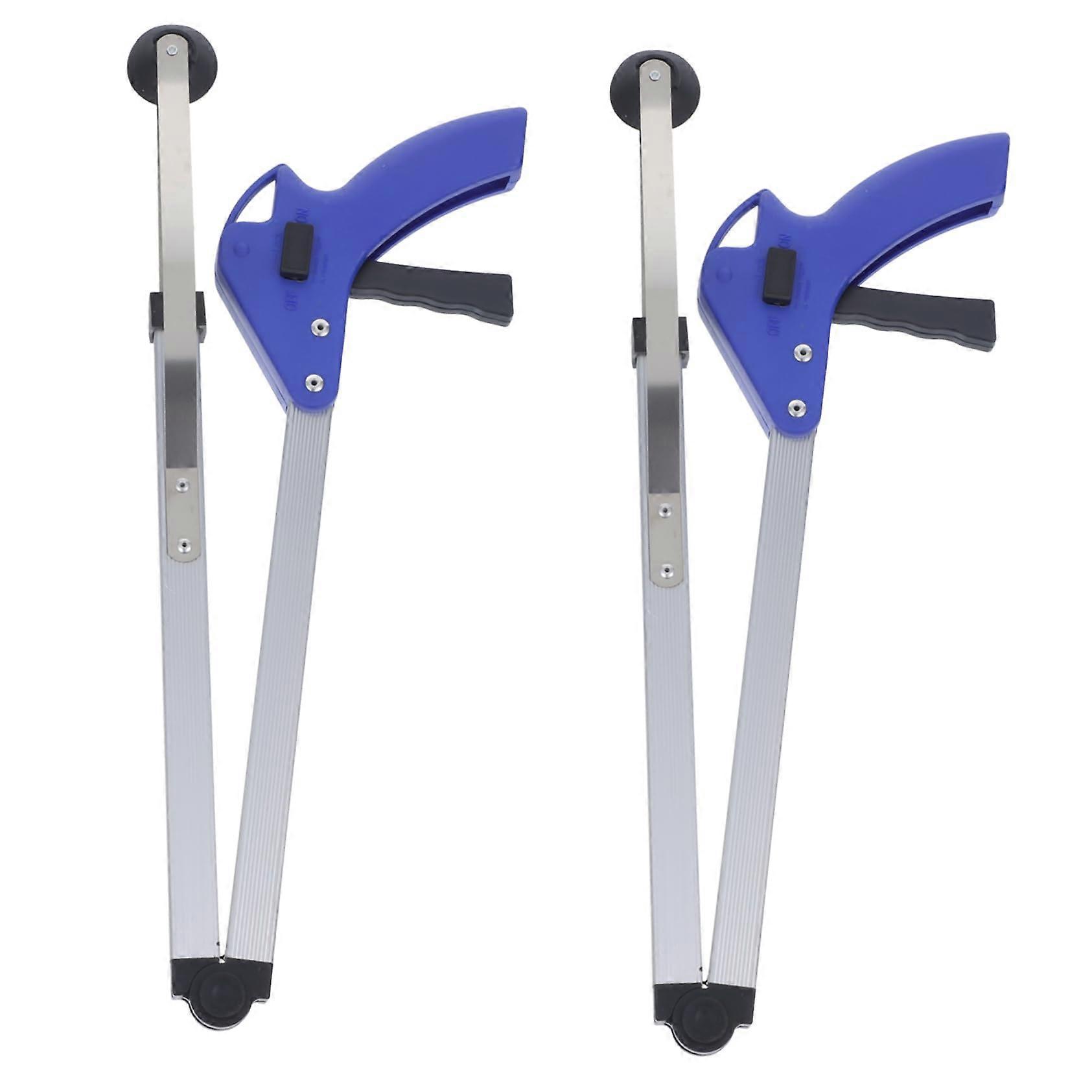 Faltbarer Müllsammler Greiferformat 100 cm Aluminium Abfallgreifer Mit Ergonomischem Griff Kinderleicht Zu Handhaben