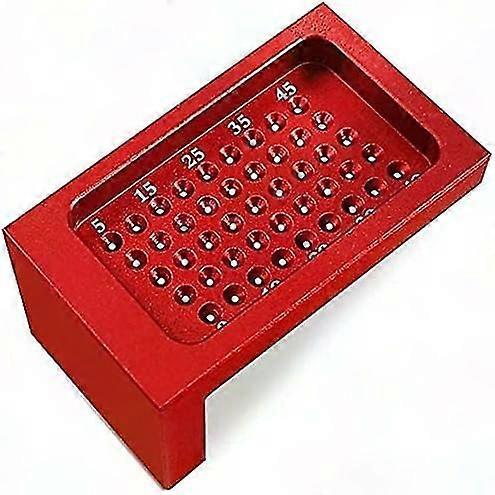 Precision Aluminum Alloy Ruler with Scribe for Woodworking & Crafting - Metric Mini T50 Measuring Tool