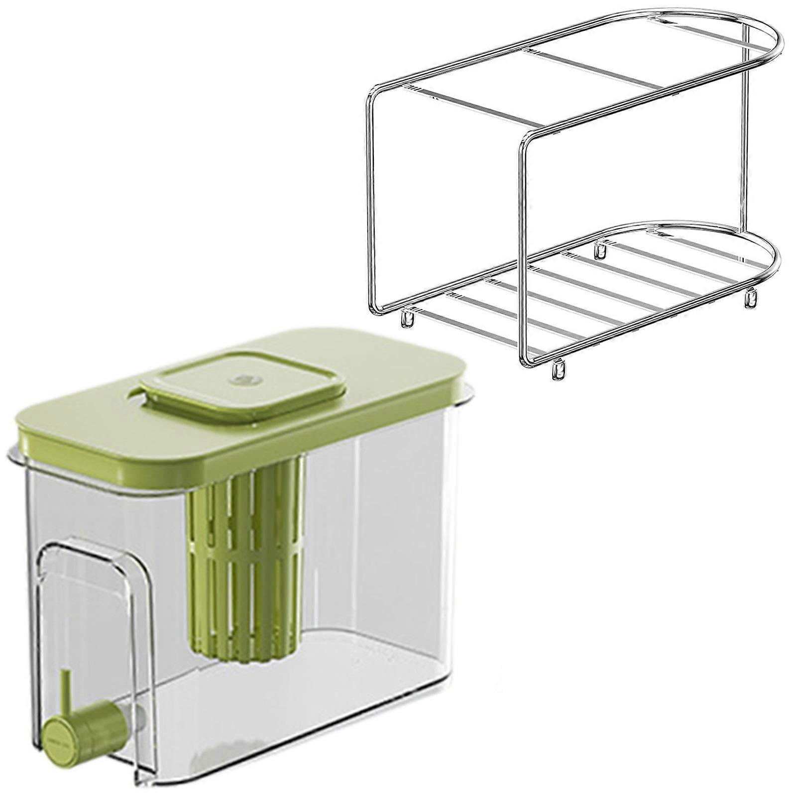 Large Capacity Cold Water Pitcher For Fridges Clear Tea Water Jar with Lid for Outdoor Gathering