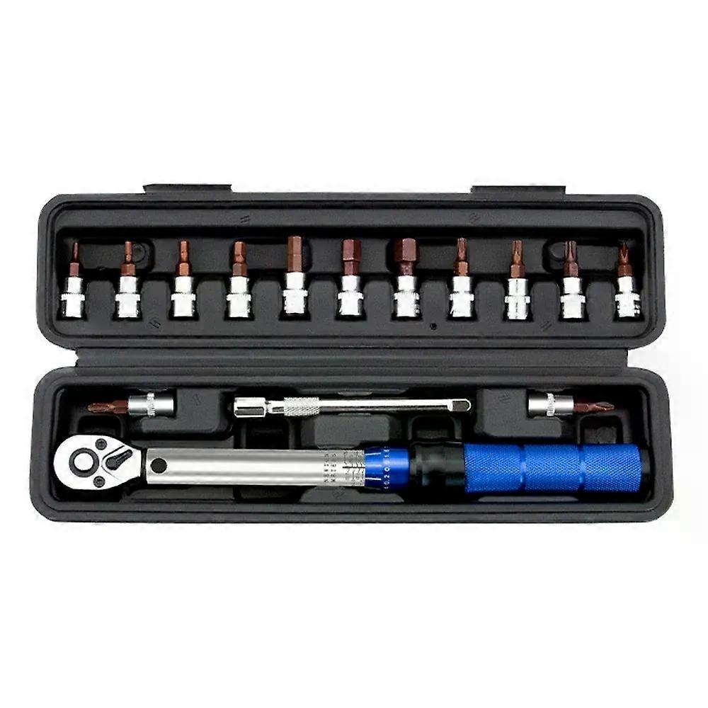 Quick-release Torque Wrench Repairing Tool High Precise Torque Preset Wrenches 2-24Nm Torque Adjustable 1/4inch Ratchet Wrench