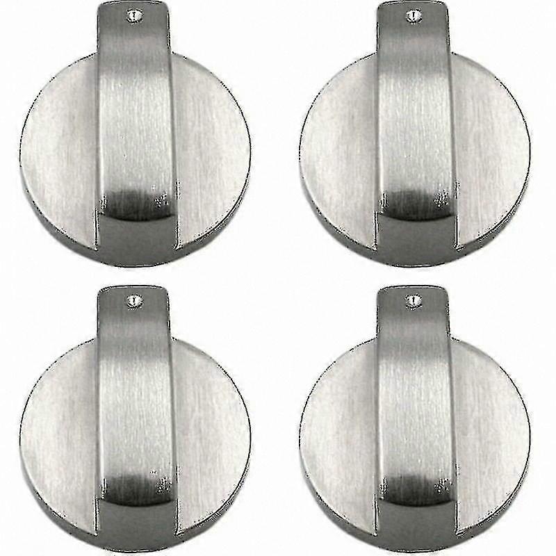 4-Pack Metal Stove Knobs for Gas Cooktop Controls