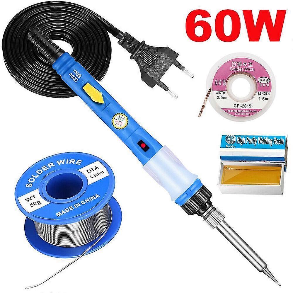 60W Soldering Iron Kit with Adjustable Temperature