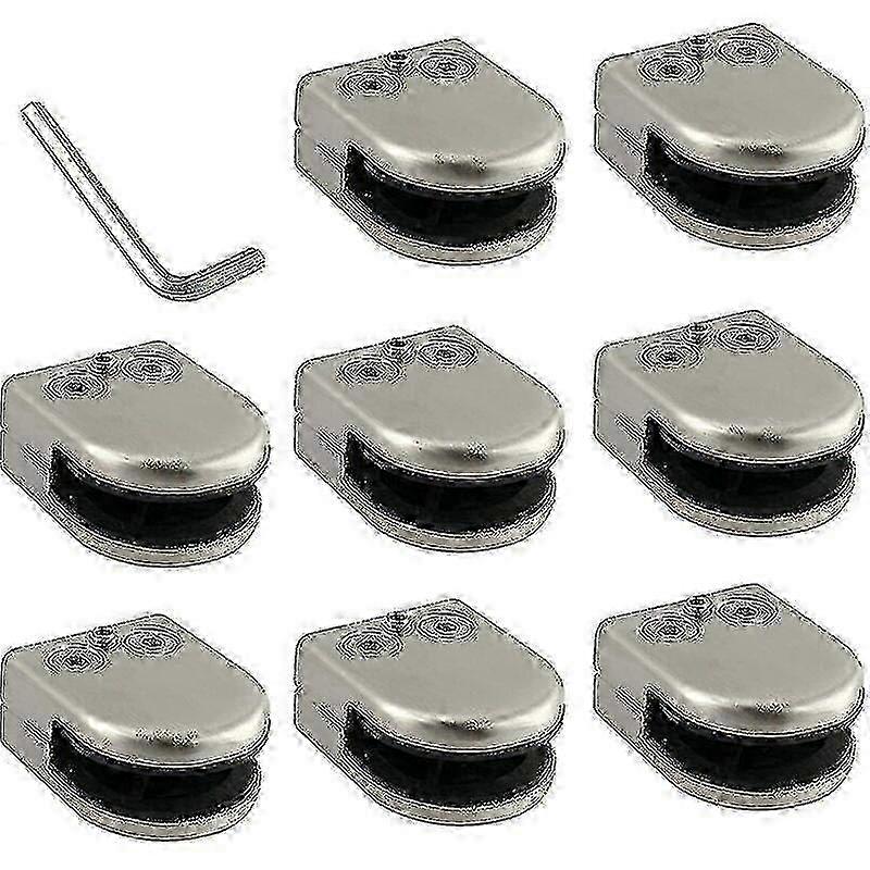 Σετ στήριξης σφιγκτήρα γυαλιού 8-8mm 304 6-8mm 304 για συστήματα κιγκλιδώματος και κιγκλιδώματος