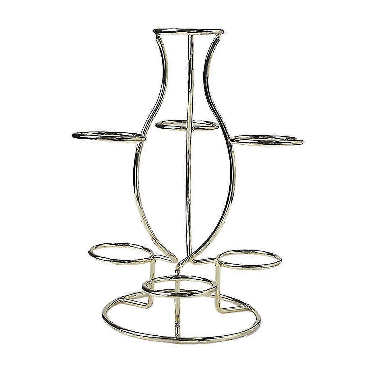 Crystal Ball Seat Spheres Metal Holder Saving Space Multipurpose Ball Display Stand Crystal Ball Base for Bookcase,A