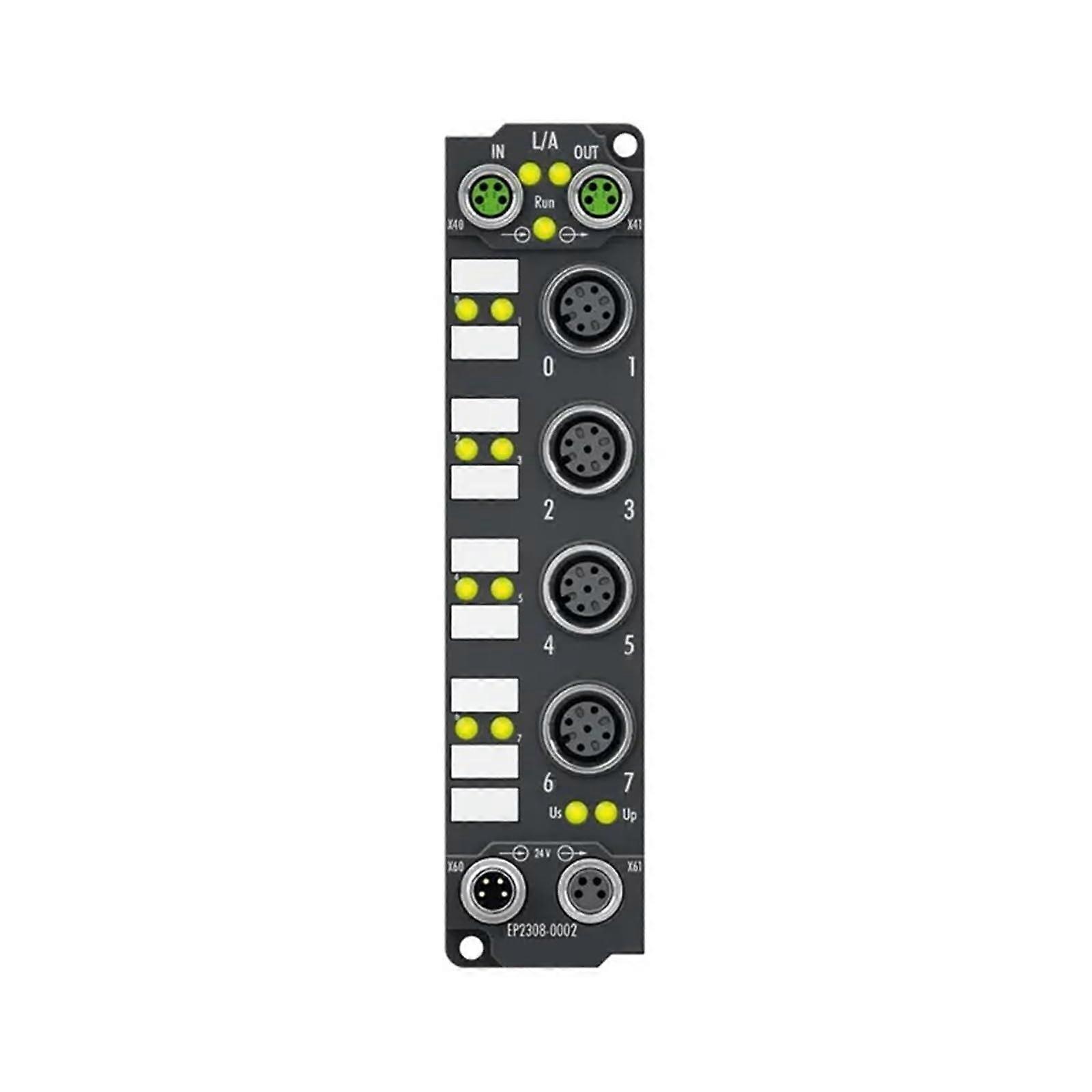 EP2308-0002 4-Channel Digital Input Output Module 24V DC 3ms 0.5A M12 Connector Industrial Automation