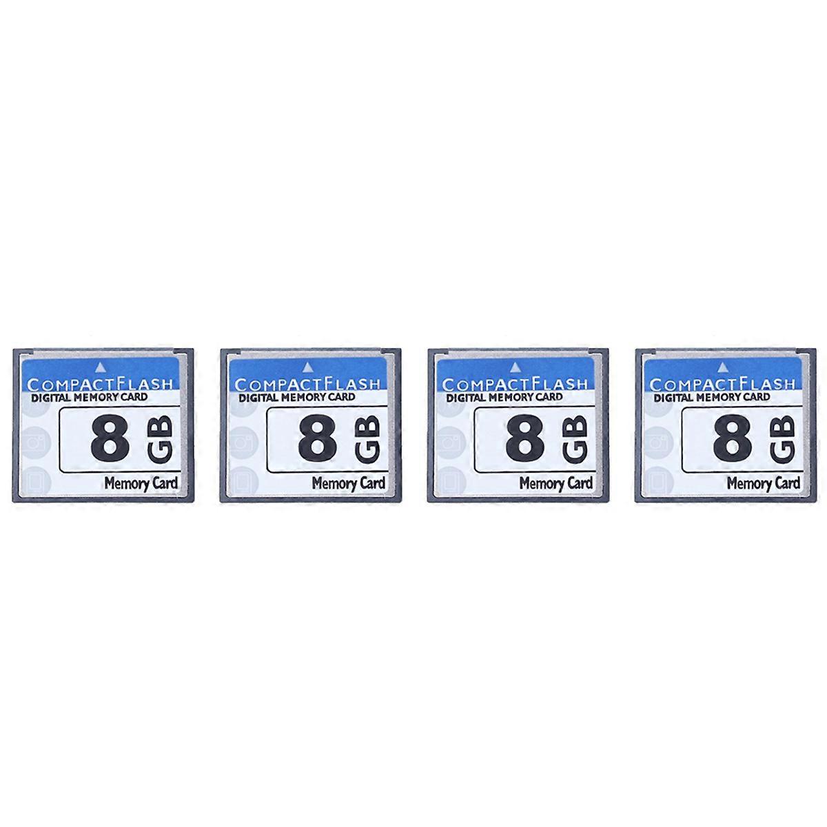 4X Professional 8GB Compact Flash Memory Card(White&Blue)