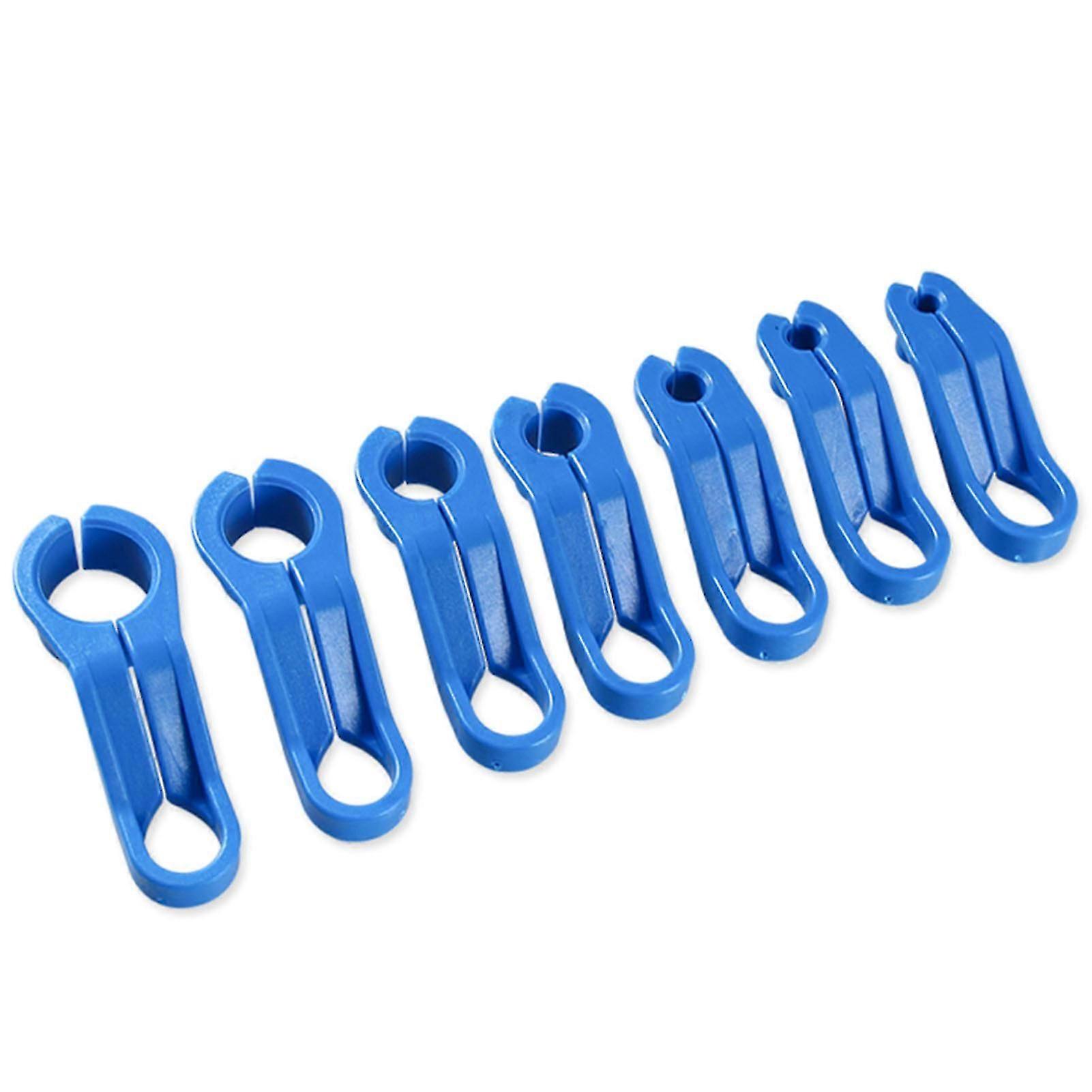 7PCS AC Lines Angled Disconnect Tool Set Fuel Pipe Compressor Remover Tool