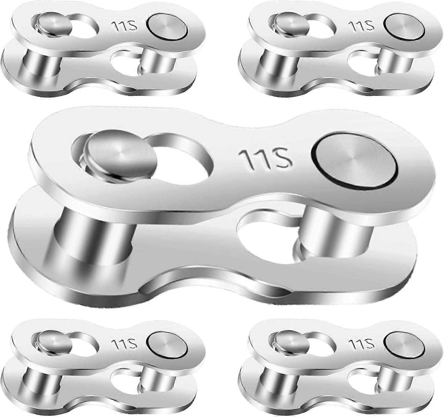 Missing Link 5 Pairs for 11 Speed Chain Master Link for Bicycle Chain Bike Chain