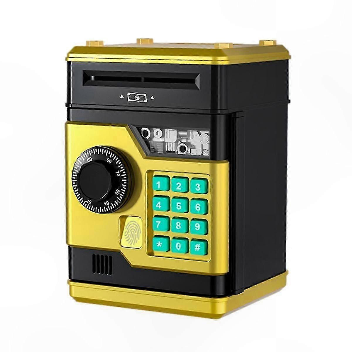 Smart Fingerprint Password Money Box Safe for Kids Gift Automatic Banking Coin Storage