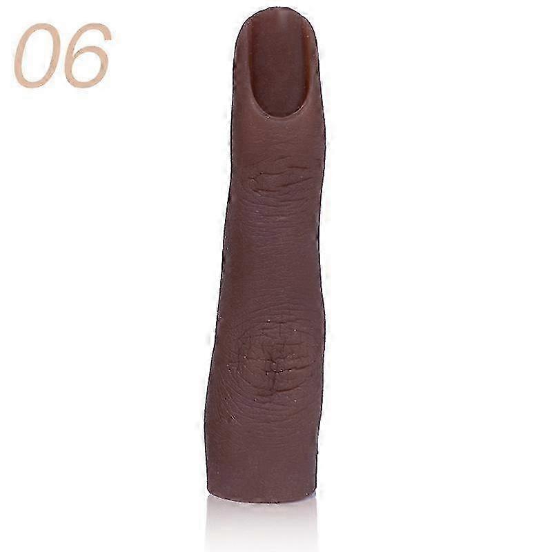 Silicone Nail Training Finger Bendable Fake Training Finger Silicon...