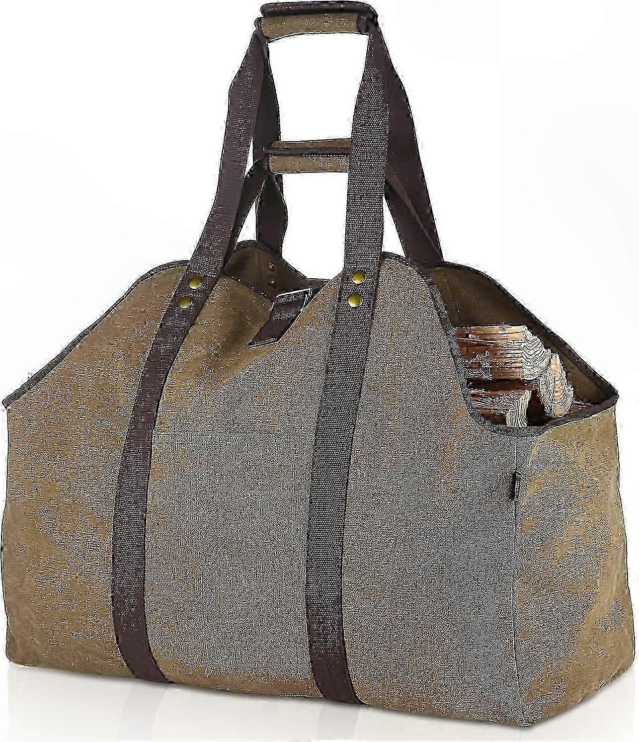 Heavy Duty Log Basket for Firewood - Durable Carrier for Easy Transport and Storage