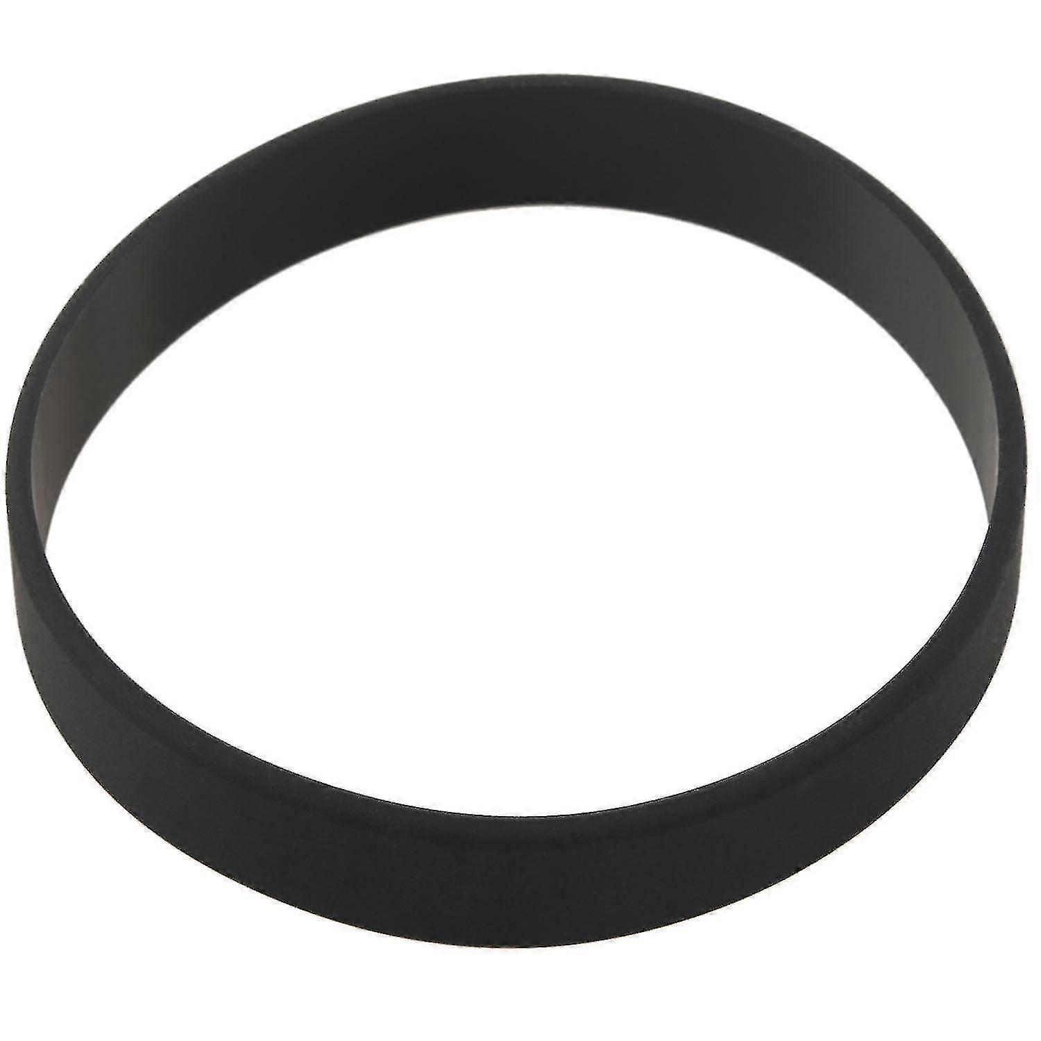 Silicone Rubber Elasticity Wristband Wrist Cuff Bracelet Bangle Black
