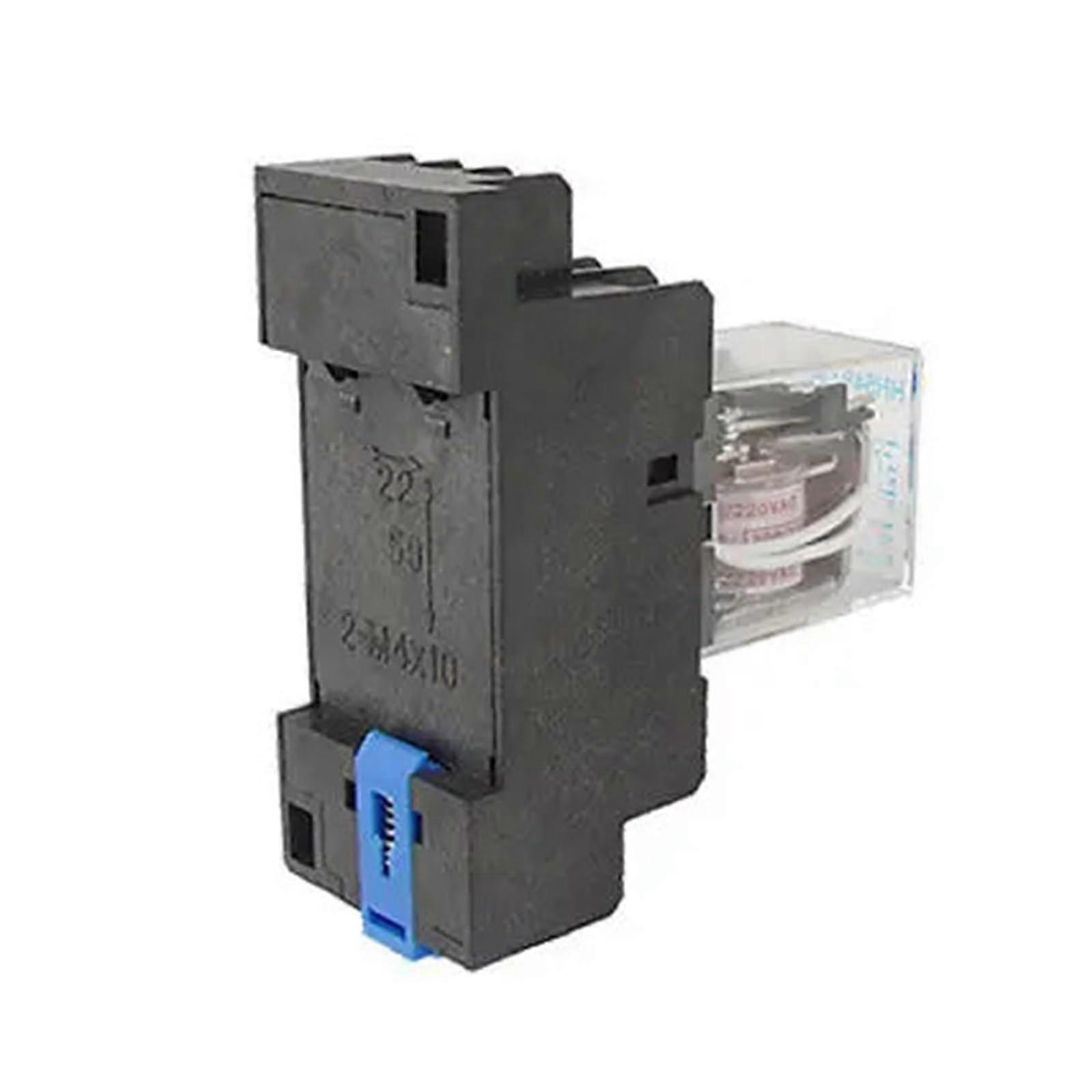 DC 12V coil 4PDT relay HH54P 14-pin with PYF14A socket 4 Form C Coil Voltage 12VDC Industrial Relay