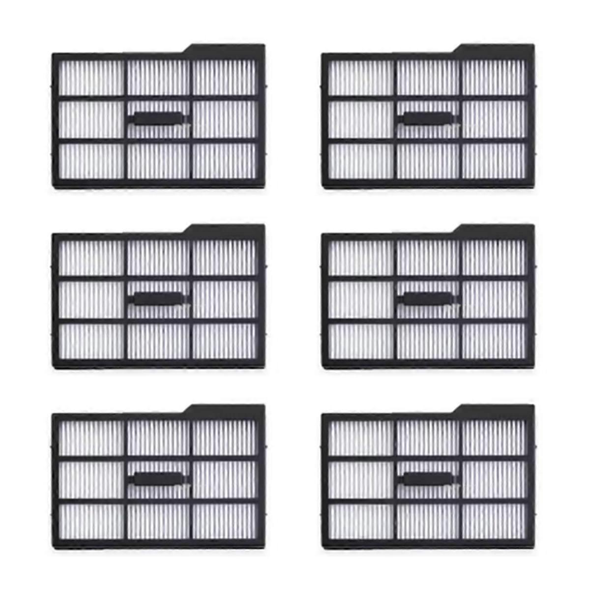 6PCS Replacement Filters for Omni E25 / E28 Robot Vacuum Cleaner Replacement Parts Vacuum Filter HEPA Filter