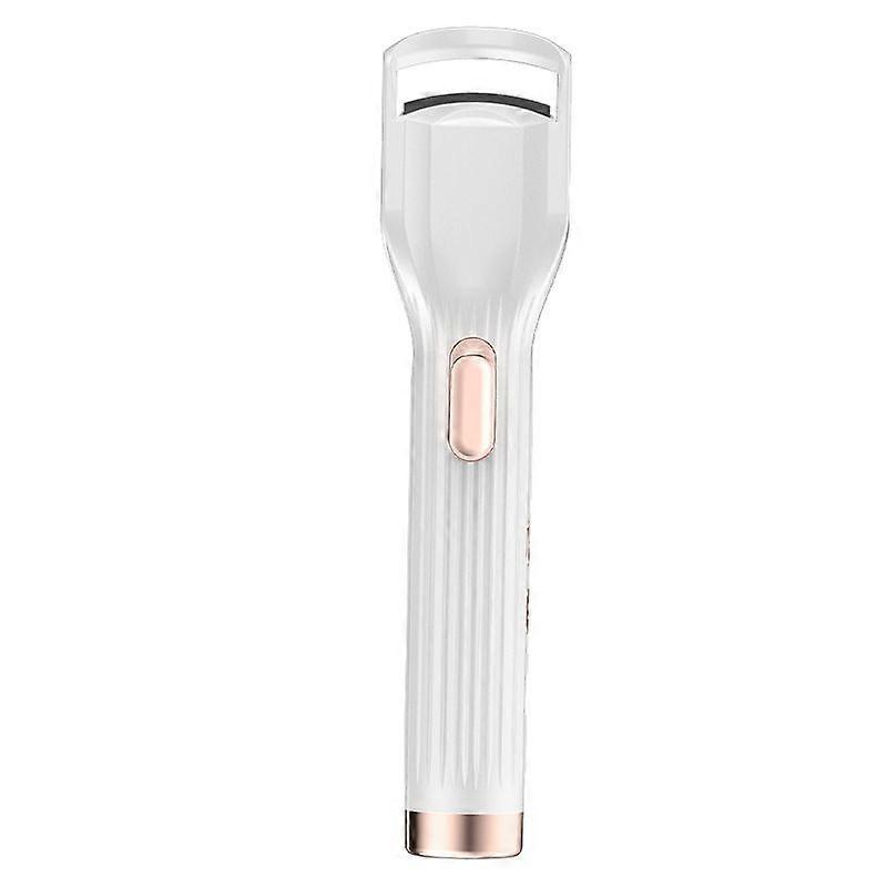 Heated Eyelash Curler PRO - Heats up in 8 seconds - Lasts 24 hours, 2 heating modes(white)