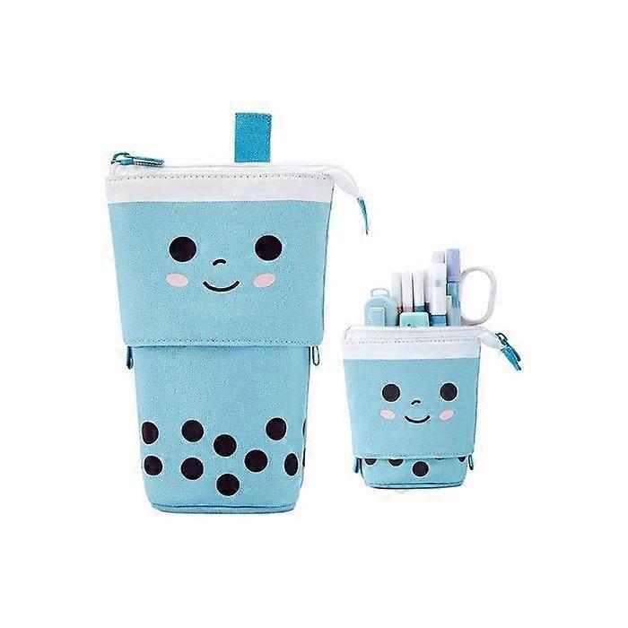 Zippered Pencil Case, 2 In 1 Pencil Case
