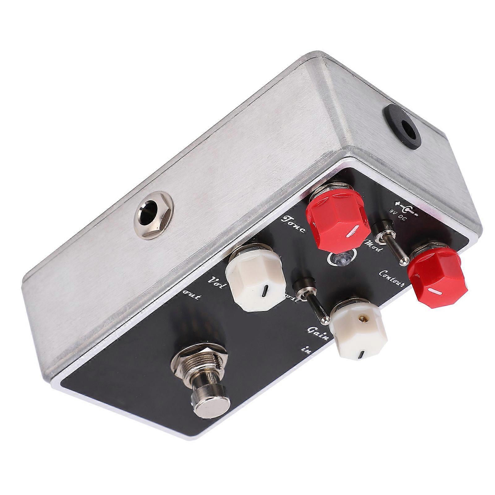 Brown Distortion Guitar Effect Pedal Adjustable True Bypass 9V DC