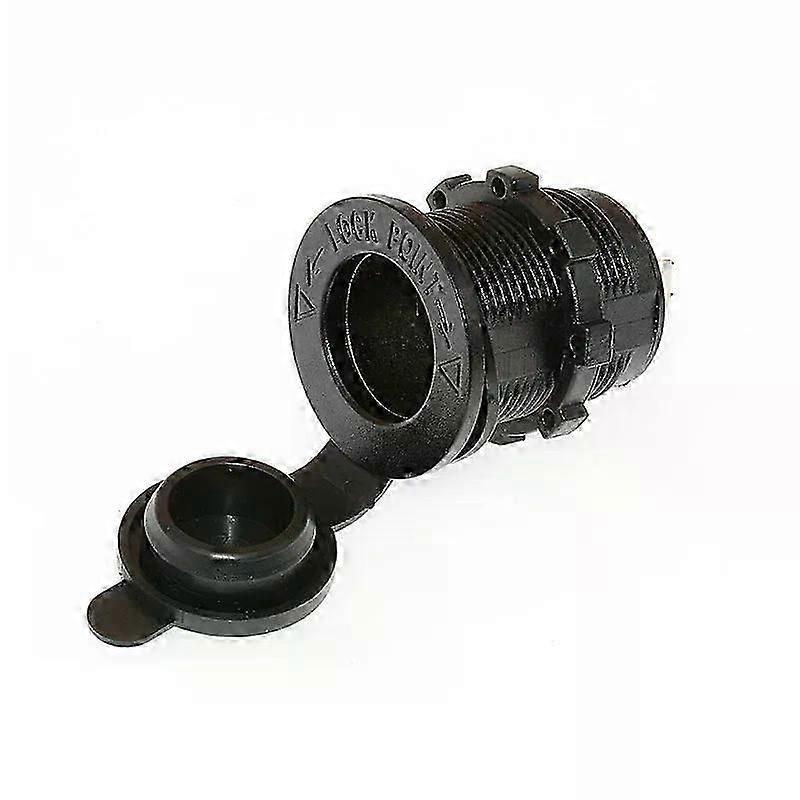 Cigarette Lighter Socket Automobile Marine Motorcycle ATV RV Lighter Socket 12V Waterproof Plug