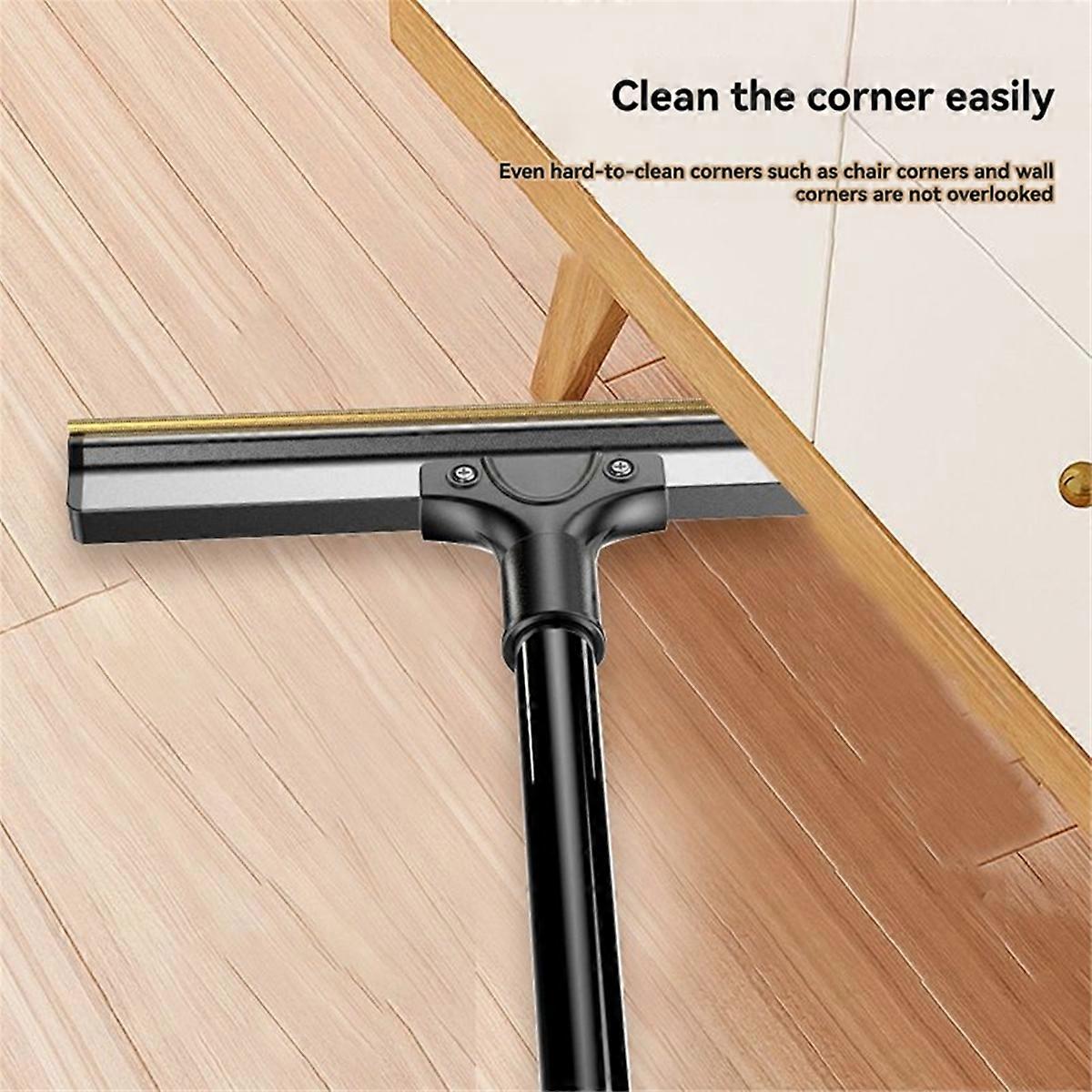 4 FT Carpet Rake for Pet Hair - Dual Cleaning Way