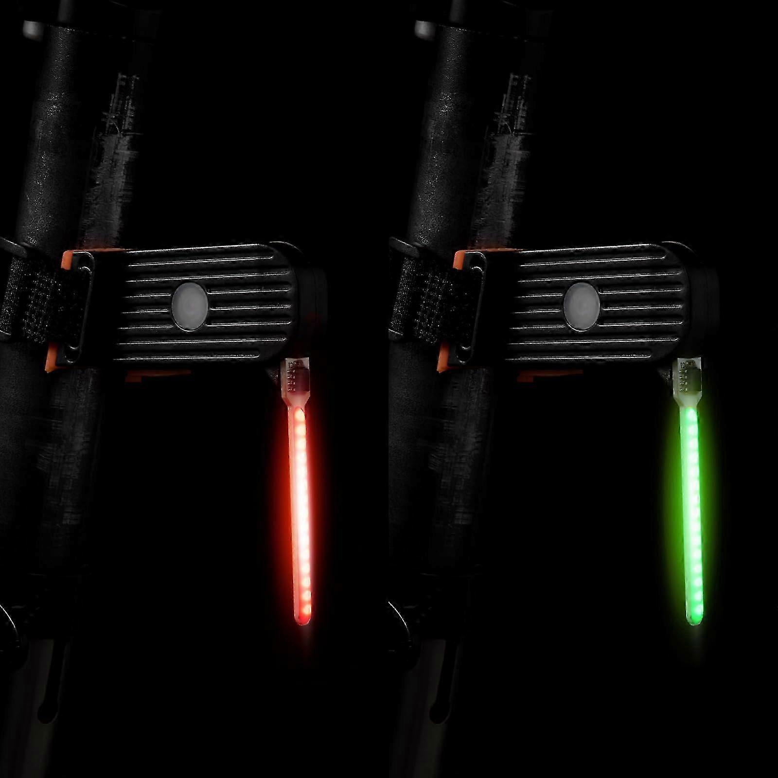 Red Flowing LED Bicycle Taillight PhotonDrop Rear Light USB Rechargeable Water Resistant 3 Modes