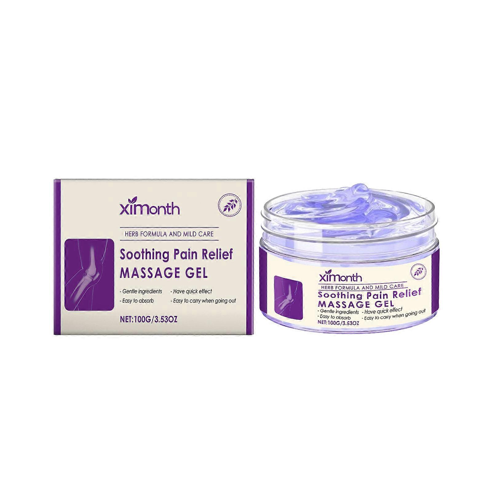 Body Massage Gel, Daily Care For Joints Knees Elbows Shoulders Comfortable External Application Gel