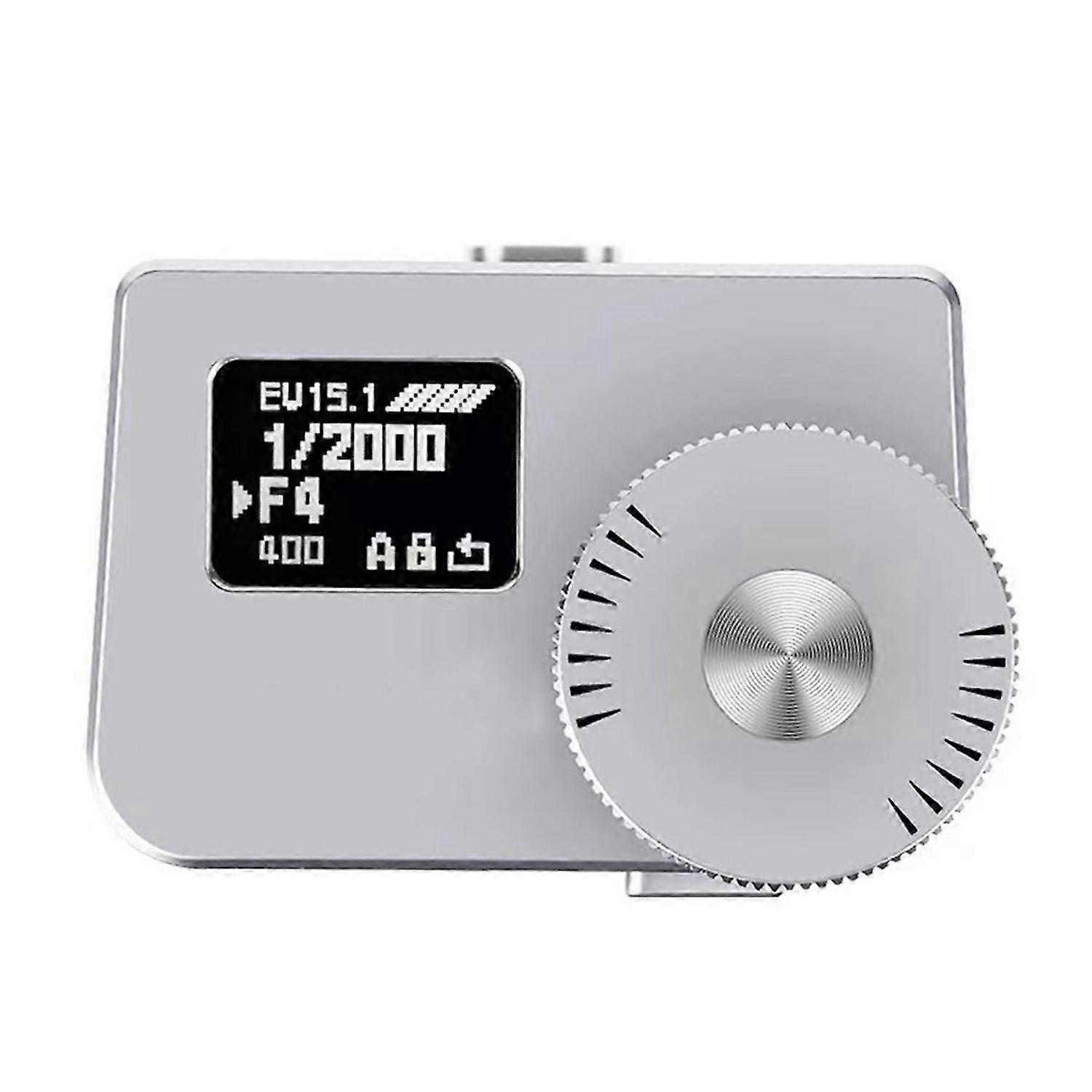 AH-M1 Camera Light Meter with OLED Display Real-Time Metering for Photography Photographic Light Measurement Tool B