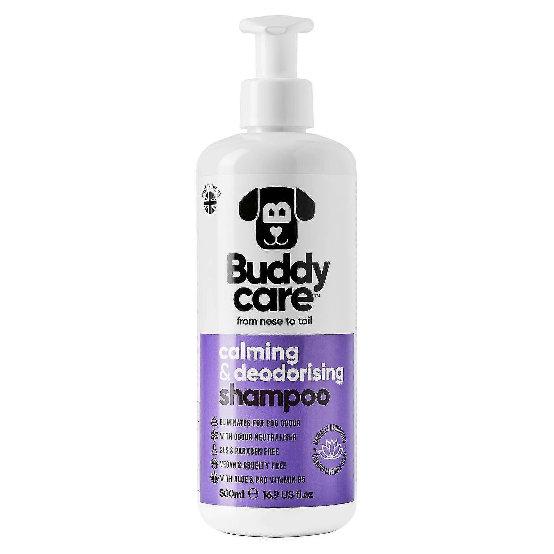 Buddycare - Calming & Deodorising Shampoo - Lavender - 500ml