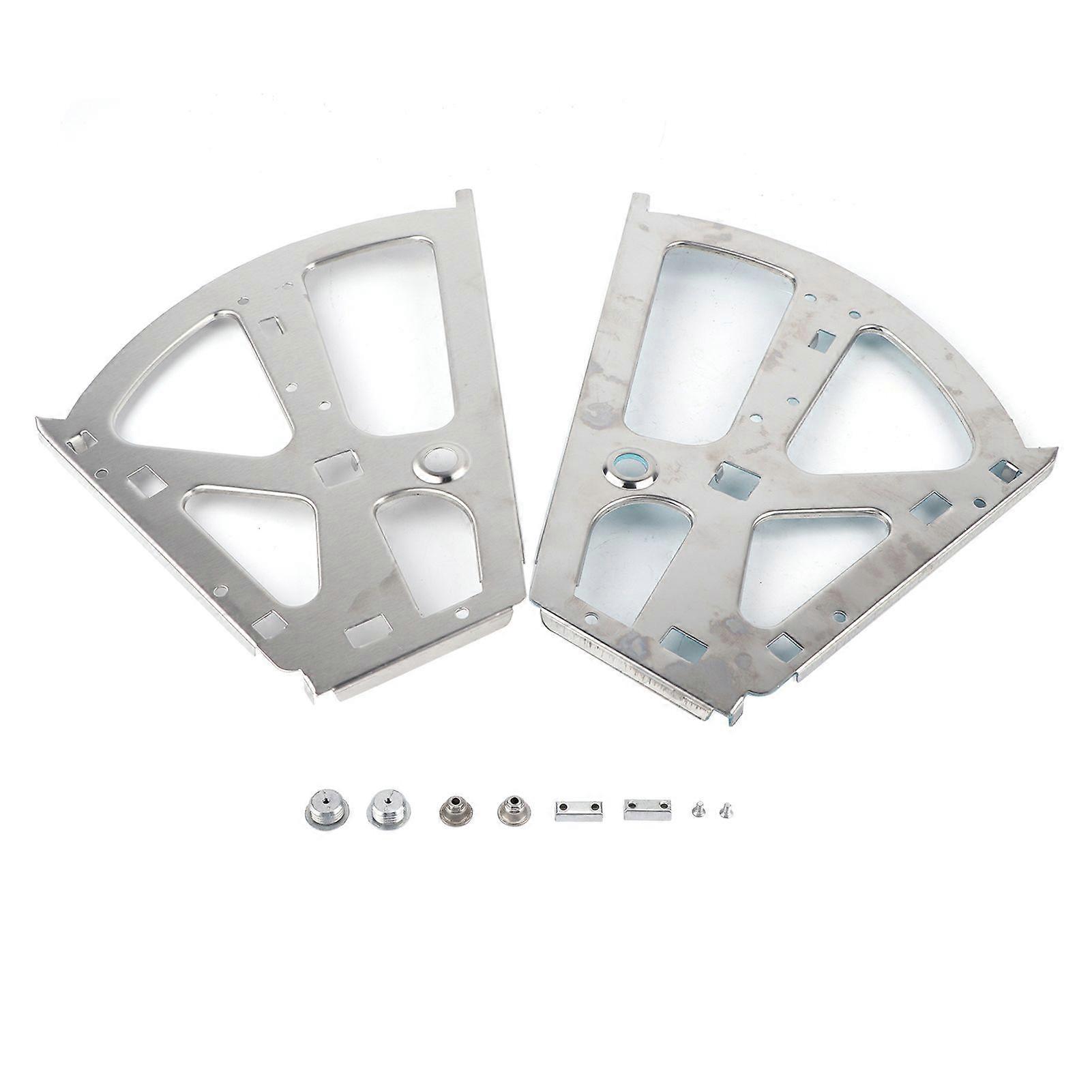 2 Pack Stainless Steel Shoe Drawer Hinges (2 Layers)