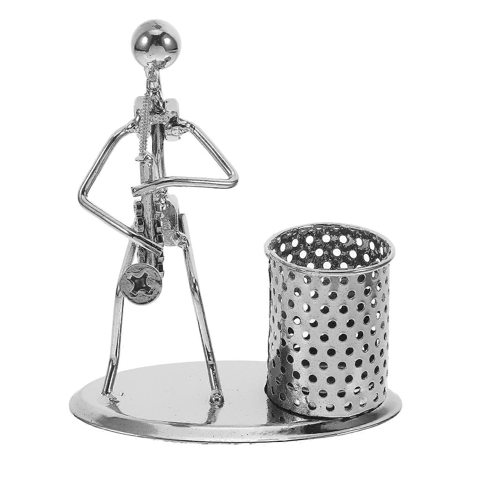 Music Pencil Vase for Storage Use Creative Desktop Pen Container