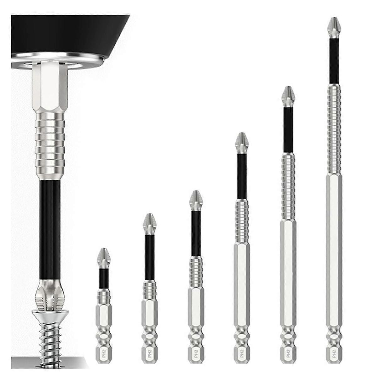 High-Magnetic Screwdriver Drill Bit, Strong Magnetic Durability Screwdriver Drill Bit Set, Electric Screwdriver Set