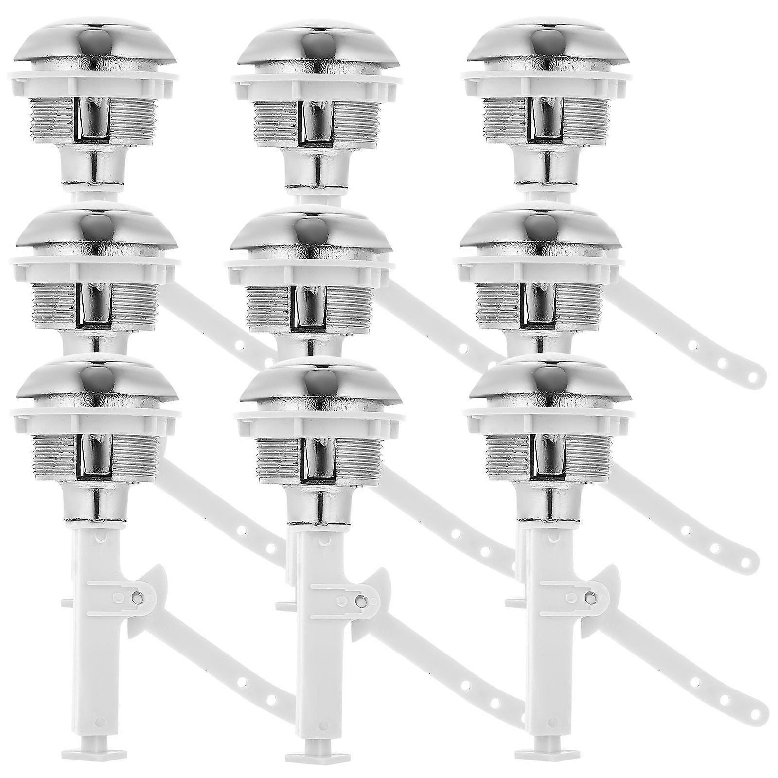 Single Push Toilet Tank Button Replacement for Home 36Pcs Set