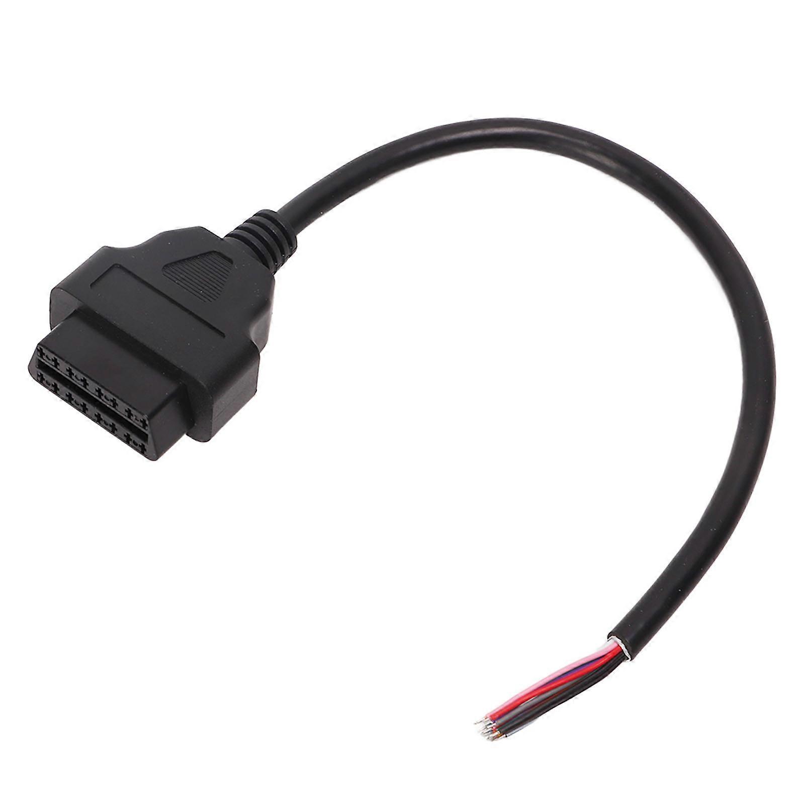 OBD2 extension cord 3Pcs set for car diagnostic scanner connection