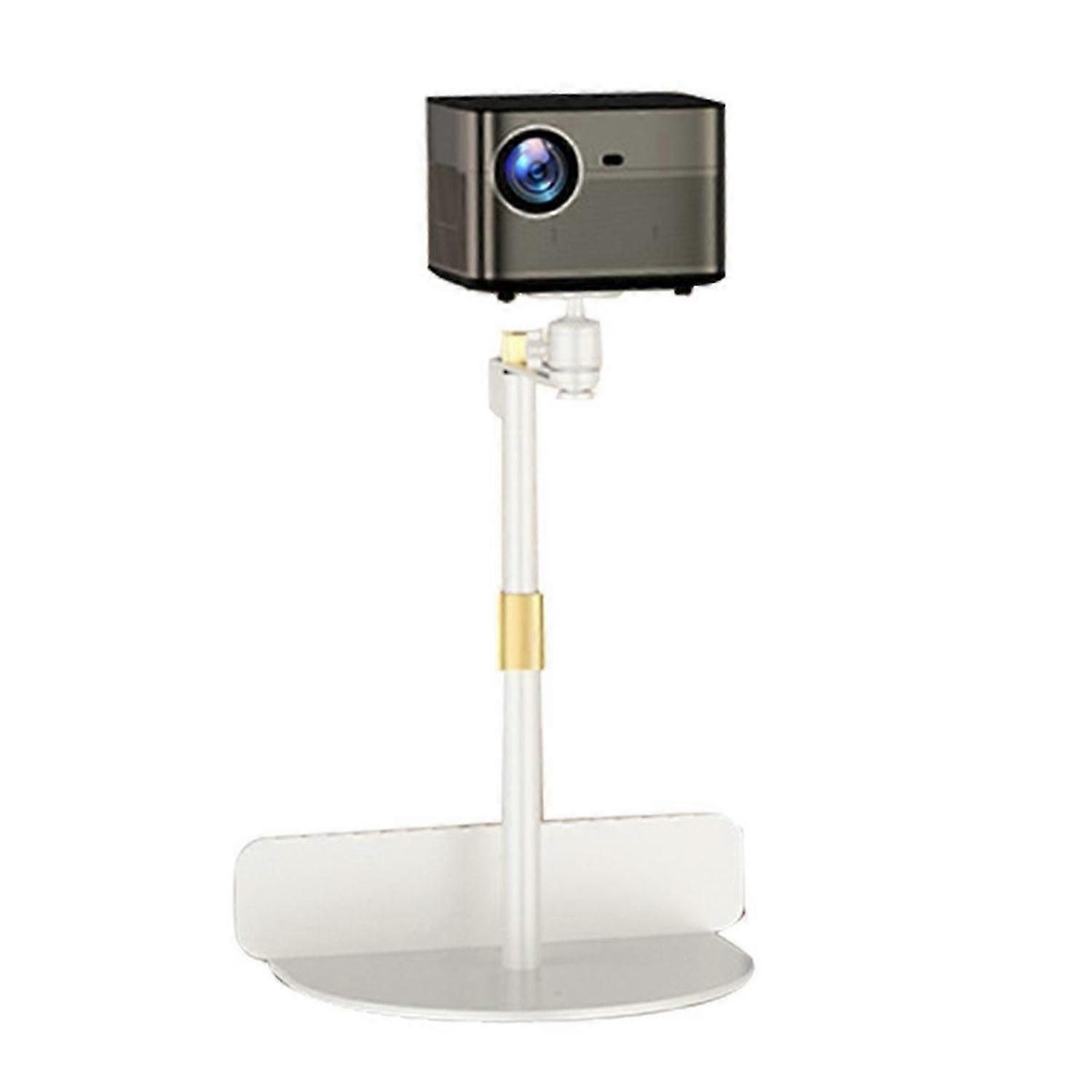 Adjustable Projector Stand Multi-Angle Support Tripod White