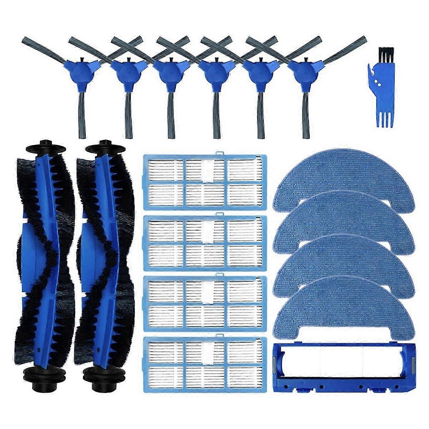 For BG600Max / BG700 / BG800 Robot Vacuum Parts Main Side Brush Hepa Filter Mop Rag