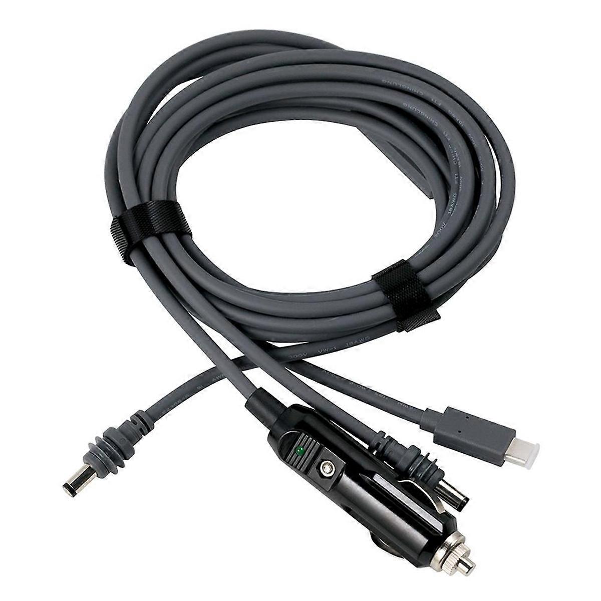 For Mini Car/TYPE-C/DC 5M Power Cord
