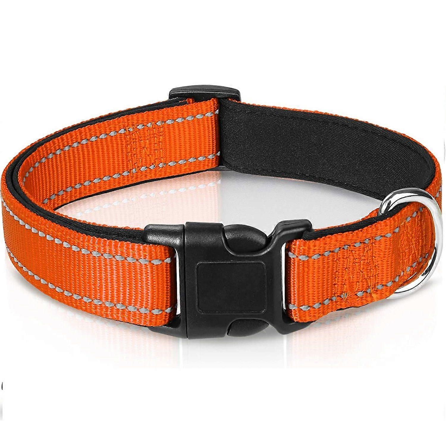 Reflective and adjustable pet collar