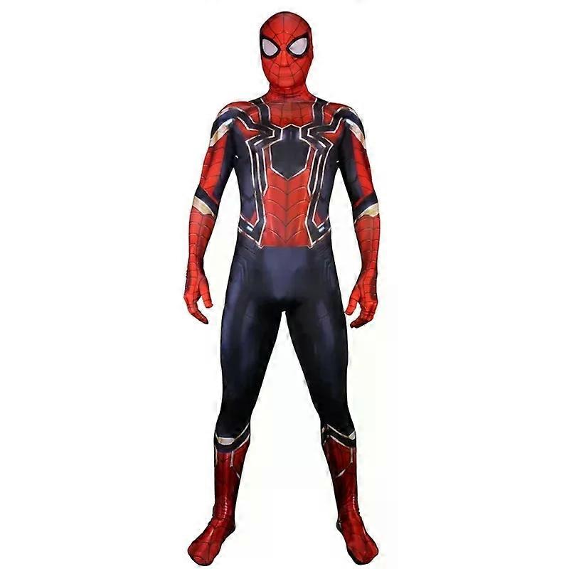 Spider-Man Adult Costume Bodysuit Superhero Spandex Full Body Suit for Cosplay Halloween