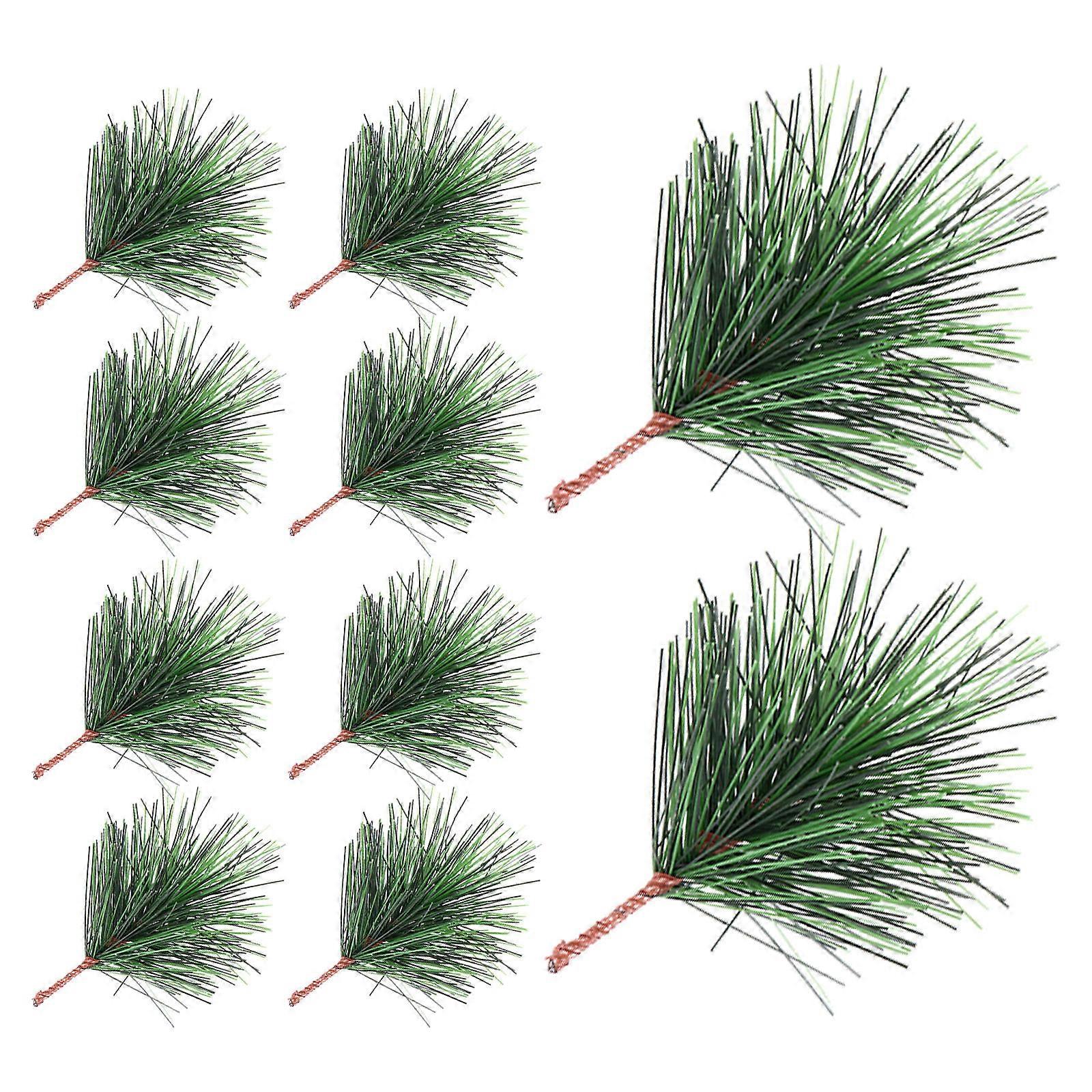 Artificial Christmas Pine Branches Pine Picks for Decoration 240Pcs